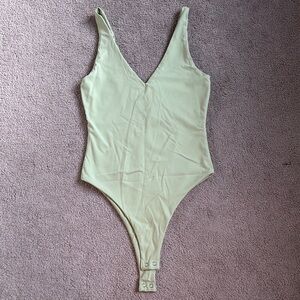 Lime green bodysuit